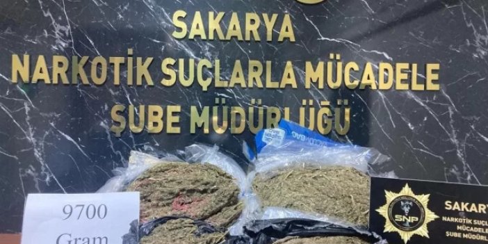 Sakarya’da 10 kilo uyuşturucu ele geçirildi: 10 tutuklama
