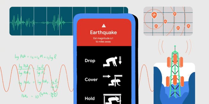 Google'ın erken deprem uyarı sistemi AFAD'a eklenecek