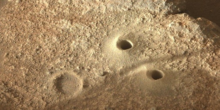 NASA Mars'ta keşfetti insanın tüyleri diken diken oldu
