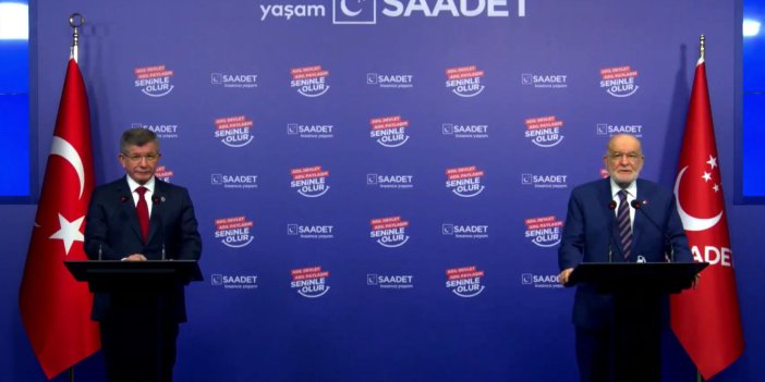 Davutoğlu ile Karamollaoğlu'ndan Erdoğan'a Osman Kavala tepkisi
