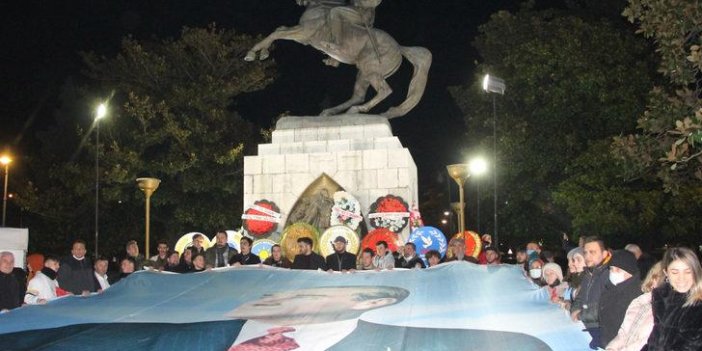 Samsun'da Onur Anıtı’nda nöbet devam ediyor