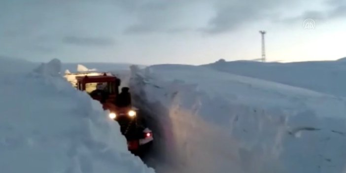 Kar nedeniyle 46 köy yolu ulaşıma kapandı
