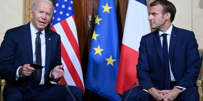 Biden ve Macron Ukrayna-Rusya krizini görüştü