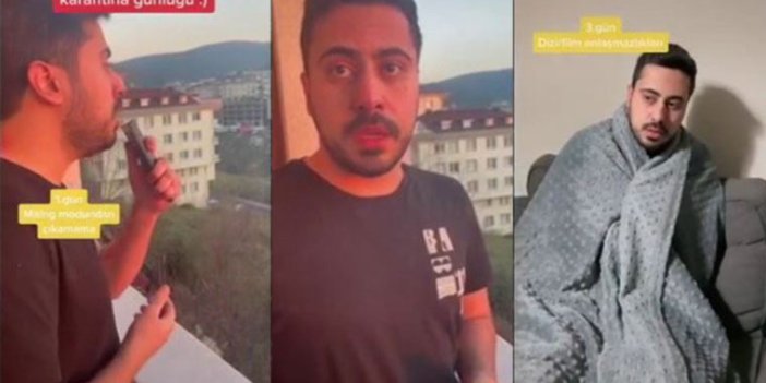 'Karantinadaki Erdoğan' taklidi sosyal medyada viral oldu