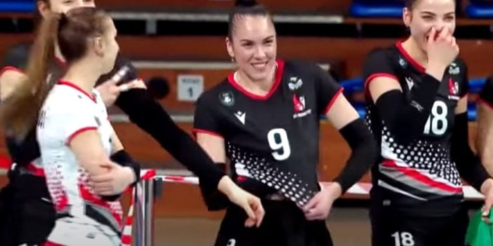 Ukraynalı voleybolcu bu videoyla izleyenlerin gönüllerini fethetti!