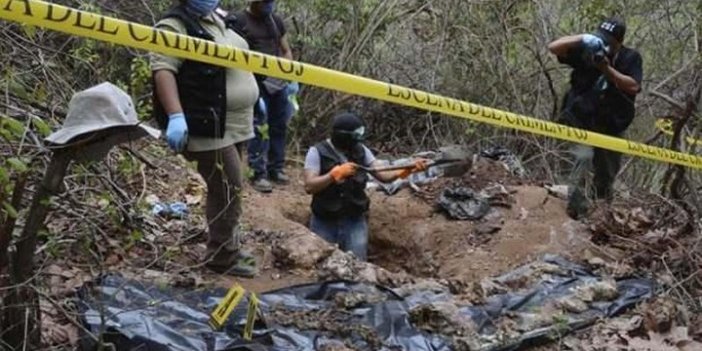 Meksika'da bir arazide 28 ceset bulundu!