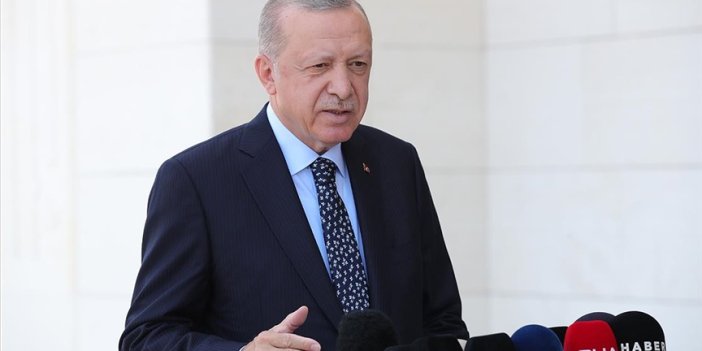 Erdoğan koronadan sonra ilk kez konuştu