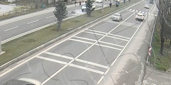 Trafik kazaları anbean kameralarda