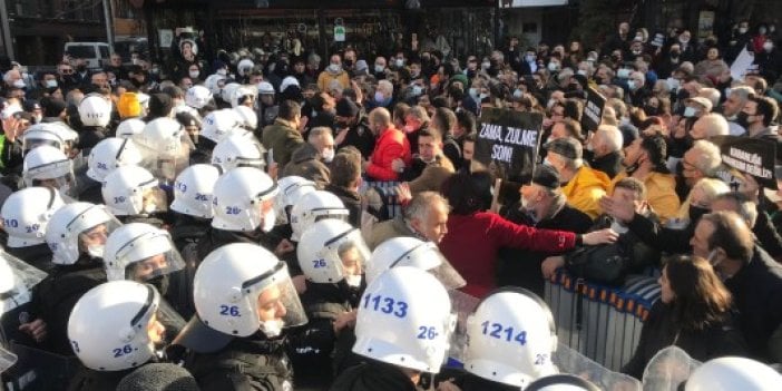 Zam protestoları arttıkça, Polis engeli şiddetleniyor!