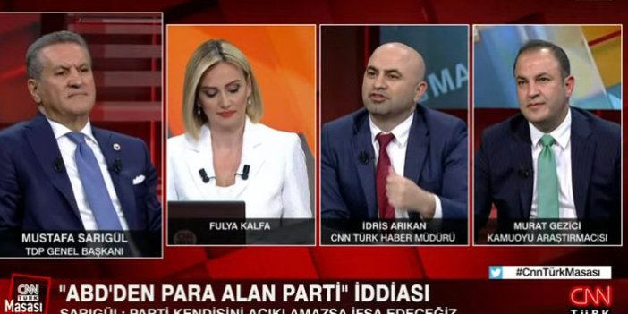 Mustafa Sarıgül'den bomba iddia: ABD'den para alan muhalefet partisi var