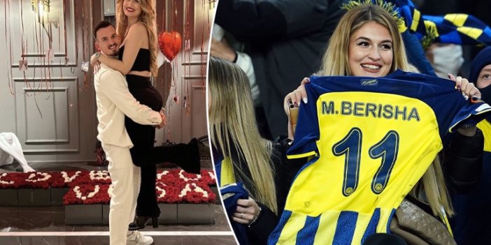 Fenerbahçeli Mergim Berisha'nın eşi Vesa yine taraftarla atıştı! Sosyal medya karıştı