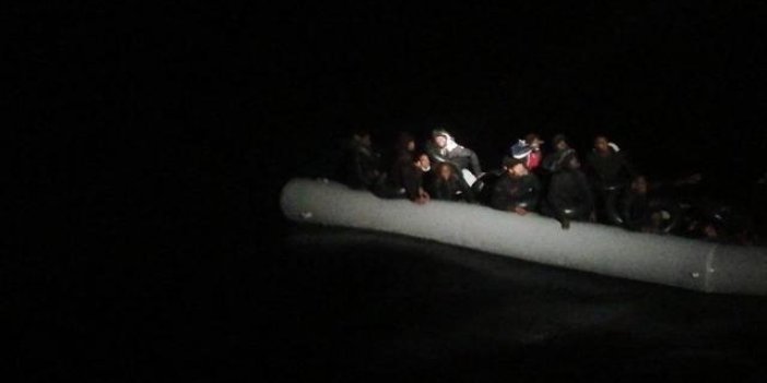 Muğla'da 62 düzensiz göçmen kurtarıldı