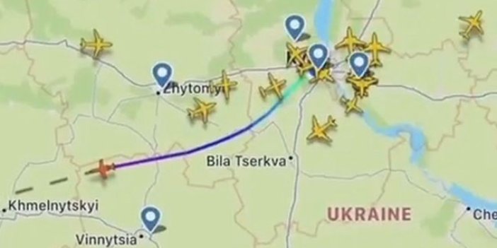 Ukrayna'da zenginler kaçıyor! Uçakların biri kalkıp biri iniyor
