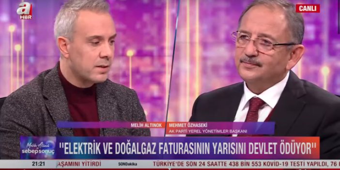 AKP’li Mehmet Özhaseki'den ‘Şükürler olsun’ dedirtecek doğal gaz açıklaması ‘1000 liralık doğalgaz faturası aslında 4000 lira’