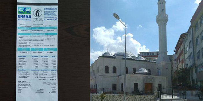 Diyanet’in imamı da faturalara isyan etti: Eyvah eyvah bizim camiyi de elektrik çarptı