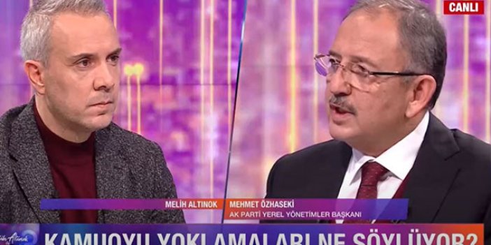 Mehmet Özhaseki A Haber canlı yayınında AKP'nin oy oranını açıkladı! Son anketlerde seçimi kaybettiklerini itiraf etti