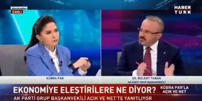 AKP'li Bülent Turan ''Evet kriz var. Bu bedeli beraber ödeyeceğiz'' dedi. Turhan Çömez atasözü ile yanıt verdi