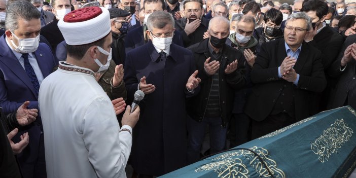 Ahmet Davutoğlu'nun kayınpederi son yolculuğuna uğurlandı