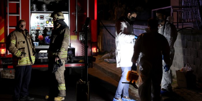 Pendik’te 4 katlı apartmanda çıkan yangında bir kişi öldü