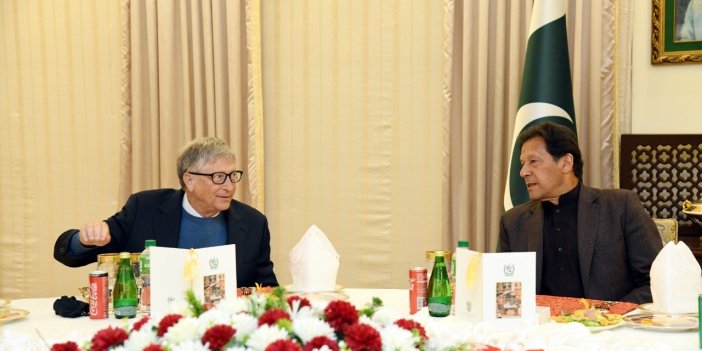 Bill Gates'ten Pakistan ziyareti