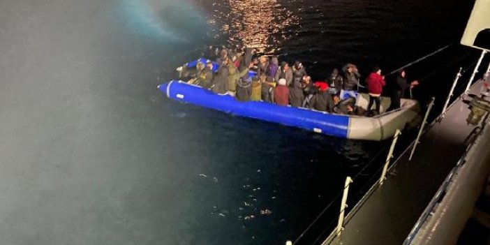 Balıkesir'de 39 düzensiz göçmen kurtarıldı