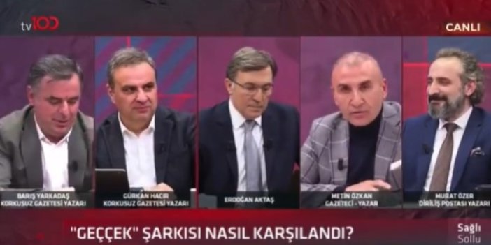 Bahçeli'nin danışmanı Metin Özkan canlı yayında Tarkan'ı tehdit etti