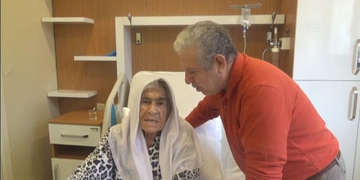 103 yaşındaki kadın koronavirüsü yendi