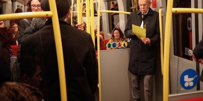 Avusturya Cumhurbaşkanı Van der Bellen'in metrodaki görüntüsü sosyal medyada yeniden gündeme geldi. Siz böyle olabilir misiniz?
