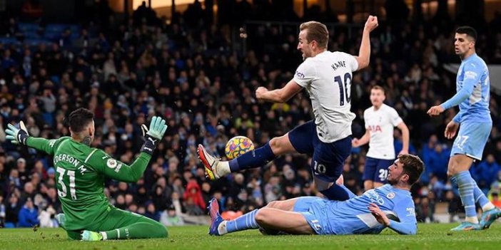 90+5'te Kane! 5 gollü Tottenham-Manchester City düellosu