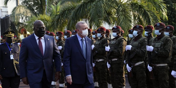 Erdoğan Kongo'ya eli boş gitmedi. Yanında ne kadar aşı götürdüğünü açıkladı