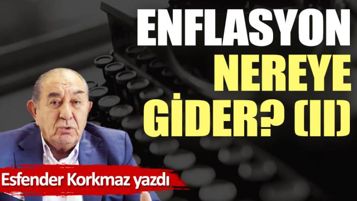 Enflasyon nereye gider? (II)