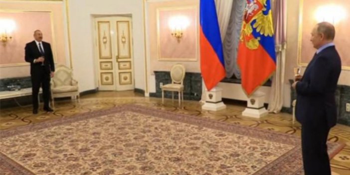 Putin ve Aliyev Müttefik İşbirliği Bildirgesi'ni imzaladı. İki lider şampanya içerek kutladı