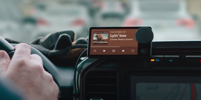 Spotify'dan araç içi ses cihazı geldi