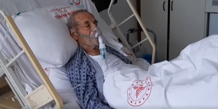 96 yaşındaki "Abdullah dede" koronavirüsü yendi