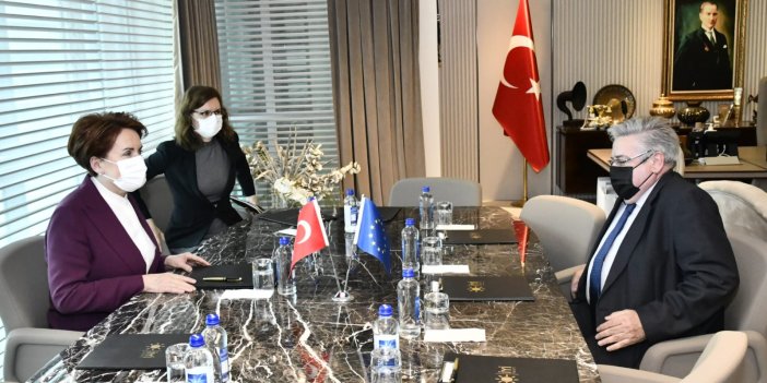 Meral Akşener AP Türkiye Raportörü Amor ile görüştü
