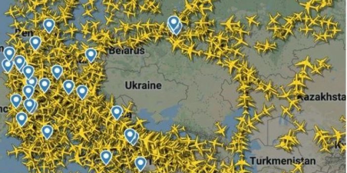 Ukrayna semalarında tek bir uçak yok!