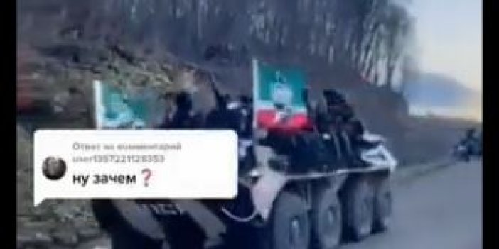Çeçenler Rus ordusuna destek olmak için Donbass'a gidiyor
