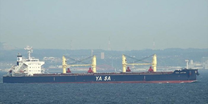 Ukrayna'da vurulan Türk gemisi İstanbul'da