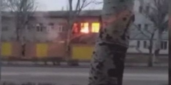 Ruslar hastaneyi önce bombaladı sonra yaylım ateşine tuttu