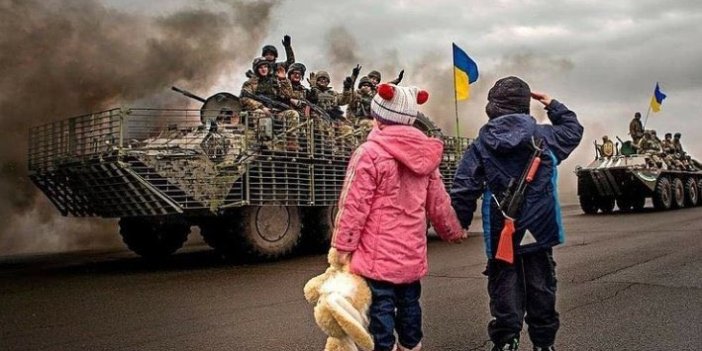 Diren Ukrayna... Özgürlüğü için direnen halk!