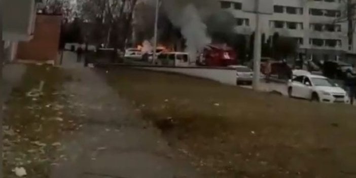 Ruslar Grad füzeleri ile Harkov'u vurdu. Onlarca ölü var