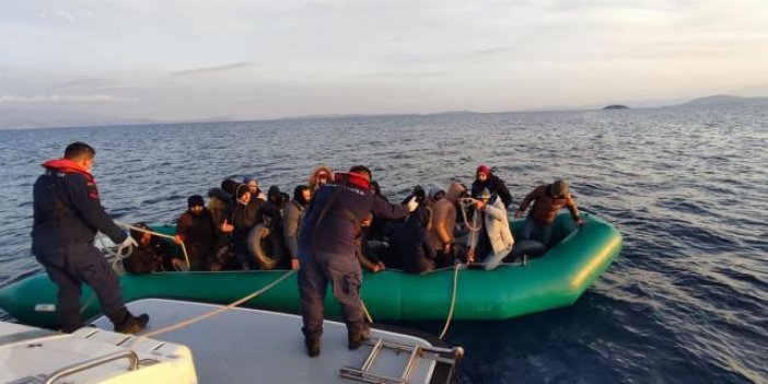İzmir ve Aydın açıklarında düzensiz göçmenler kurtarıldı