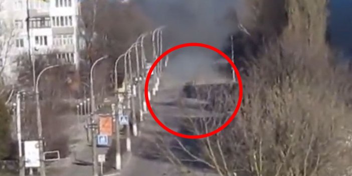 Rus tankı kendisini görüntüleyen kameramanı hedef aldı! Naziler gibi öldürüyorlar insanları