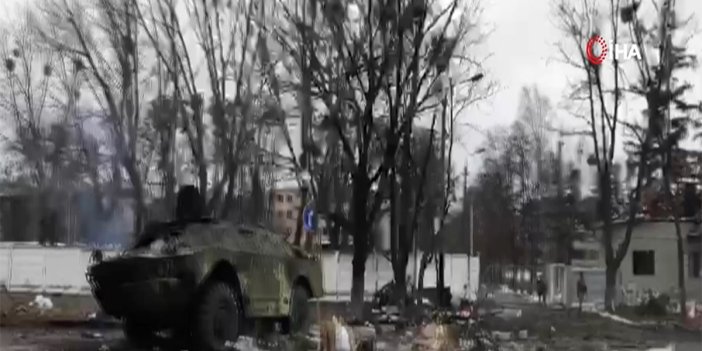 Sondakika... Ukrayna’da saldırıya uğrayan bölgeleri görüntüleyen Türk gazetecilere ateş açıldı