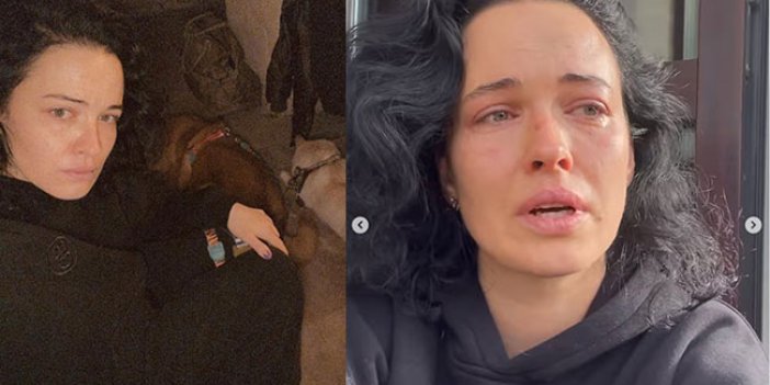 Ukraynalı model Dasha Astafieva sığınakta hüngür hüngür ağladı! Savaştaki son durumu anlattı