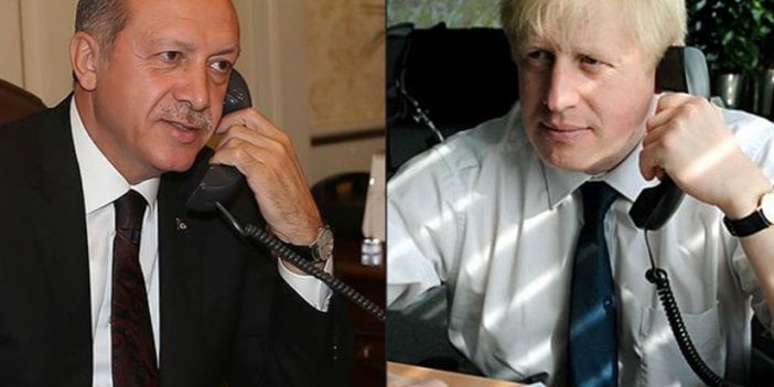 Erdoğan, İngiltere Başbakanı Johnson ile görüştü