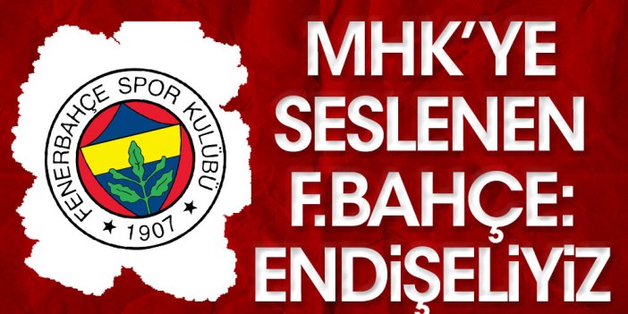 Fenerbahçe: Endişeliyiz. Trabzon derbisi öncesi flaş açıklama