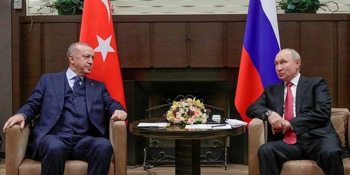 Erdoğan Putin görüşmesi sona erdi