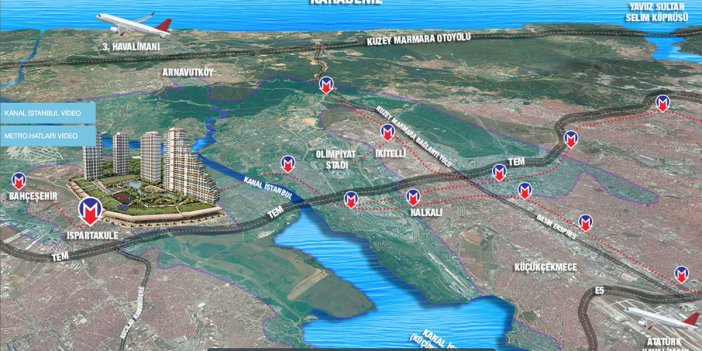 Flaş... Danıştay Kanal İstanbul'un 'geçiş' ihalesini iptal etti