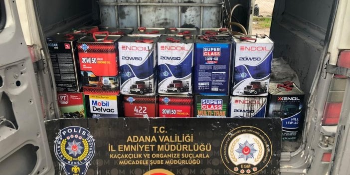 Adana'da 3 bin 700 litre kaçak akaryakıt ele geçirildi